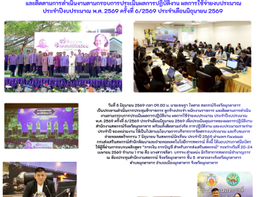 วันที่ 5 มิถุนายน 2569 เวลา 09.00 น. นายเชษฐา ไพศาล ... พารามิเตอร์รูปภาพ 1